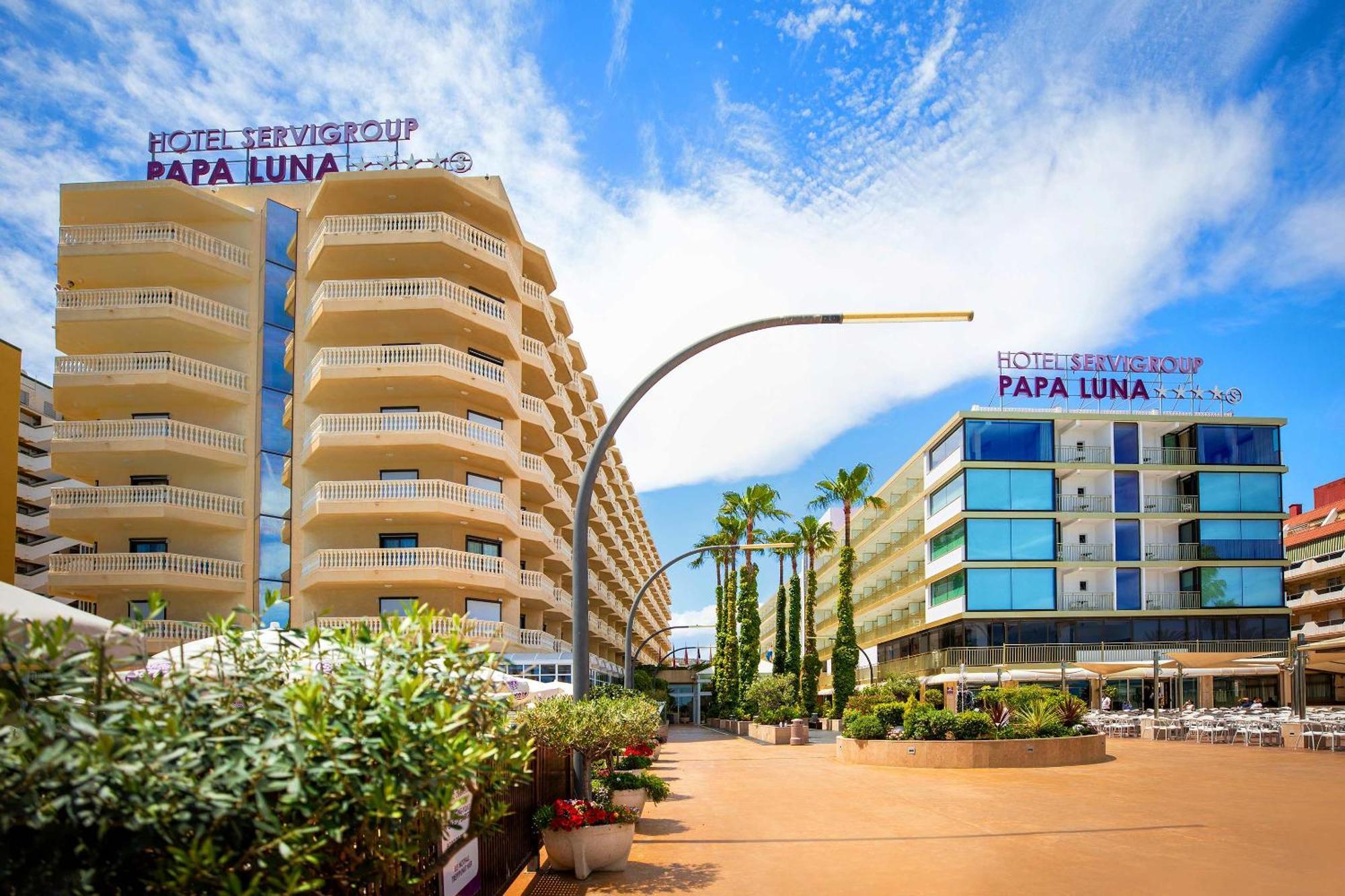 Hotel Servigroup Papa Luna Peñíscola Exterior foto