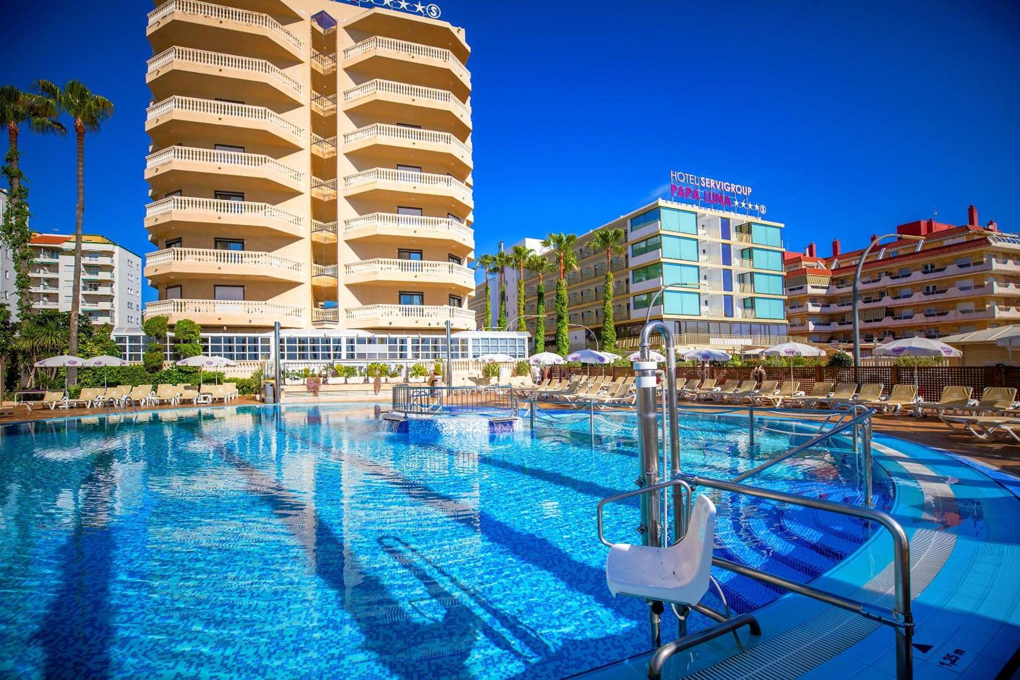 Hotel Servigroup Papa Luna Peñíscola Exterior foto