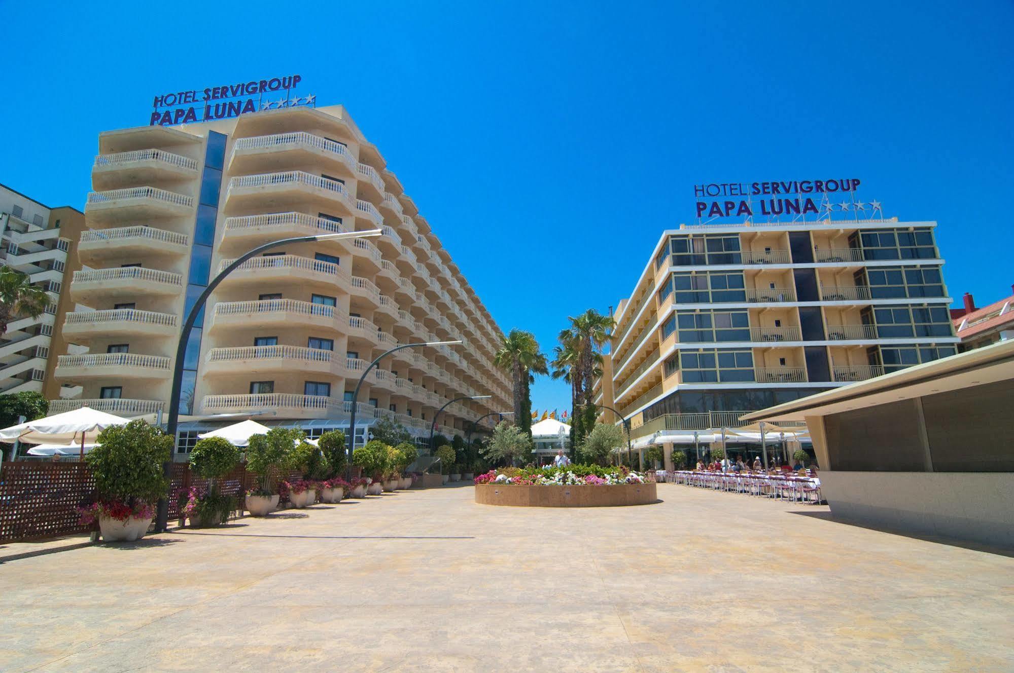Hotel Servigroup Papa Luna Peñíscola Exterior foto