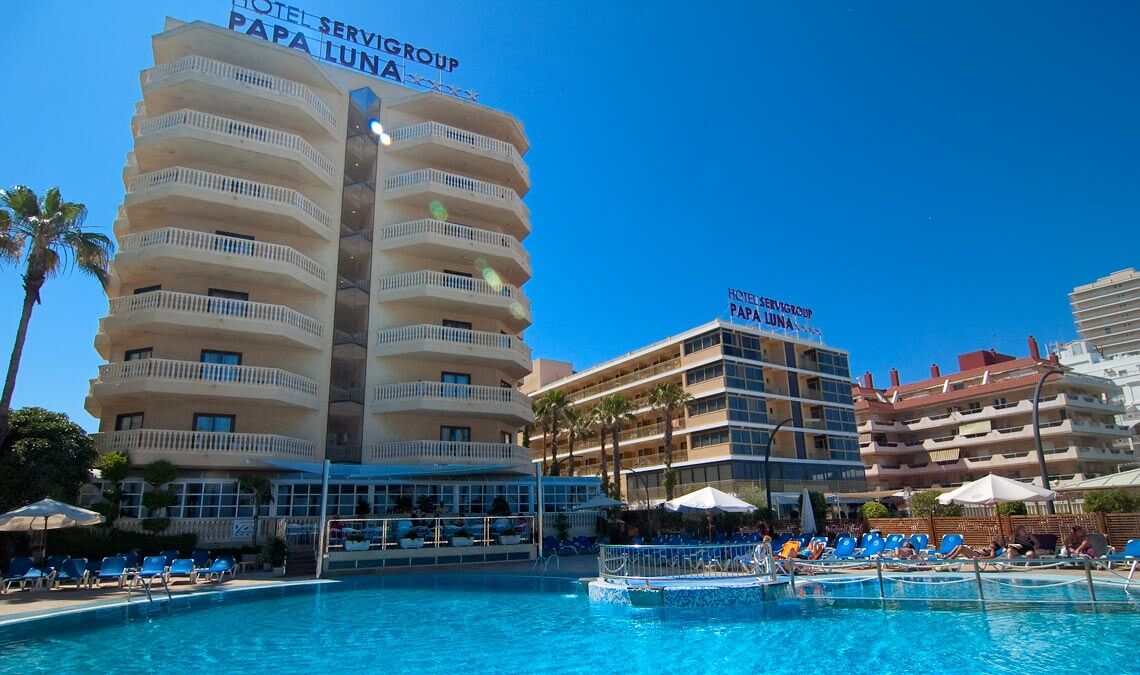 Hotel Servigroup Papa Luna Peñíscola Exterior foto